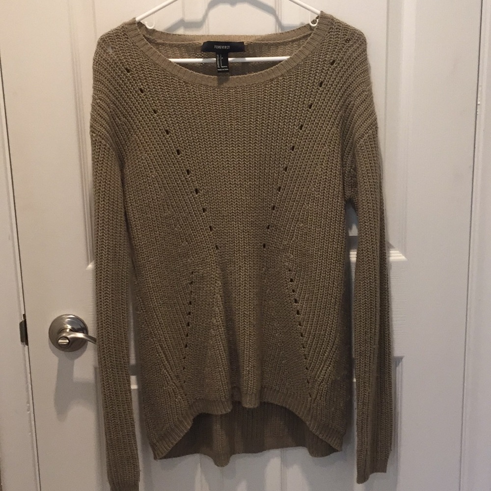 Forever 21 Beige Sweater